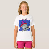 Martian Character Girls T-Shirt (Devant entier)