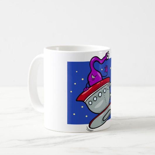 Martian Character Mug (Devant gauche)