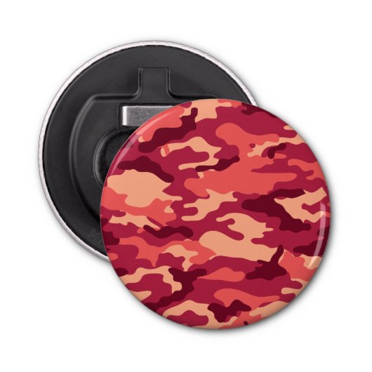 MARTIAN DESERT CAMO/CAMOUFLAGE DAZZLE PATROON BUTTON FLESOPENER (Voorkant)