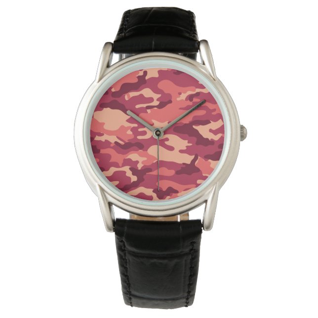 MARTIAN DESERT CAMO/CAMOUFLAGE DAZZLE PATROON HORLOGE (Voorkant)