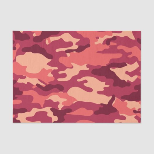 MARTIAN DESERT CAMO/CAMOUFLAGE DAZZLE PATROON TISSUEPAPIER (Voorkant)