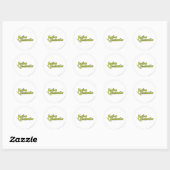 Martian Manhunter Logo Ronde Sticker (Vel)