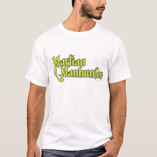 Martian Manhunter Logo T-shirt (Voorkant)