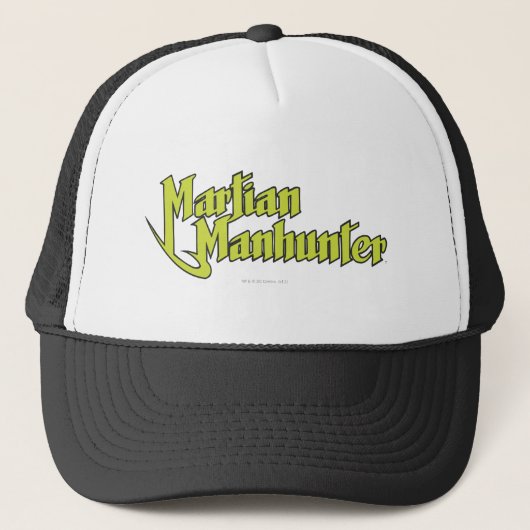 Martian Manhunter Logo Trucker Pet (Voorkant)