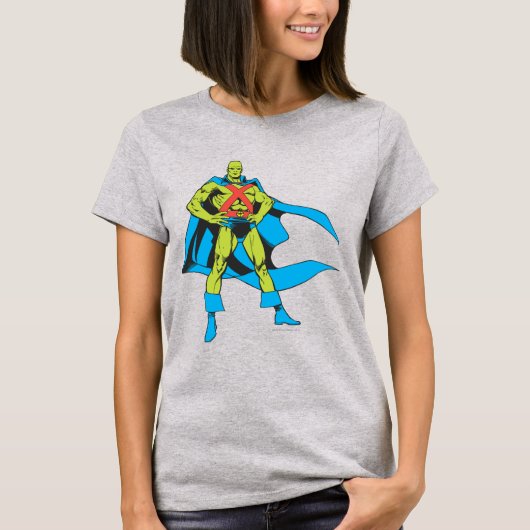 Martian Manhunter Poses T-shirt (Voorkant)