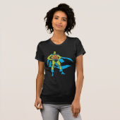 Martian Manhunter Poses T-shirt (Voorkant volledig)