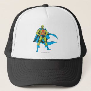 Martian Manhunter Poses Trucker Pet