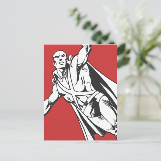 Martian Manhunter Soars 2 Briefkaart (Staand voorkant)