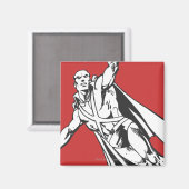 Martian Manhunter Soars 2 Magneet (Voorkant / Achterkant)