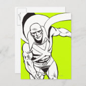 Martian Manhunter Soars 5 Briefkaart (Voorkant / Achterkant)