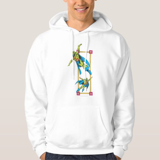 Martian Manhunter Soars Hoodie (Voorkant)