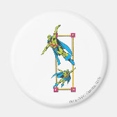 Martian Manhunter Soars Magneet (Voorkant)