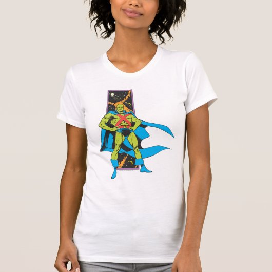 Martian Manhunter & Space Backdrop (Voorkant)