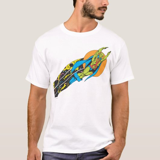 Martian Manhunter vliegt T-shirt (Voorkant)