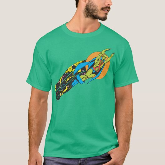 Martian Manhunter vliegt T-shirt (Voorkant)