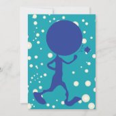 Martian Portant Une Invitation D'Un Alien Fleur (Devant)