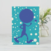 Martian Portant Une Invitation D'Un Alien Fleur (Debout devant)