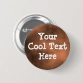 Martian Sand Storm - Sjabloon Ronde Button 5,7 Cm (Voorkant /achterkant)