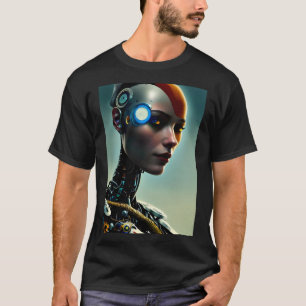 Martian Vrouw Solider Mannen T-Shirt