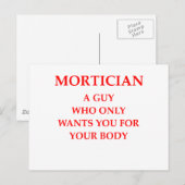 marticiaanse grap briefkaart (Voorkant / Achterkant)