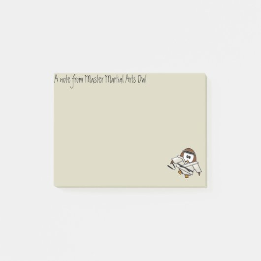 martiele kunstuil post-it® notes (Voorkant)