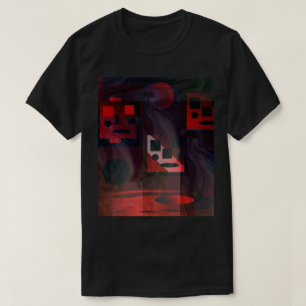 "Martiens sur Mars" par J.H. Thornton T-Shirt