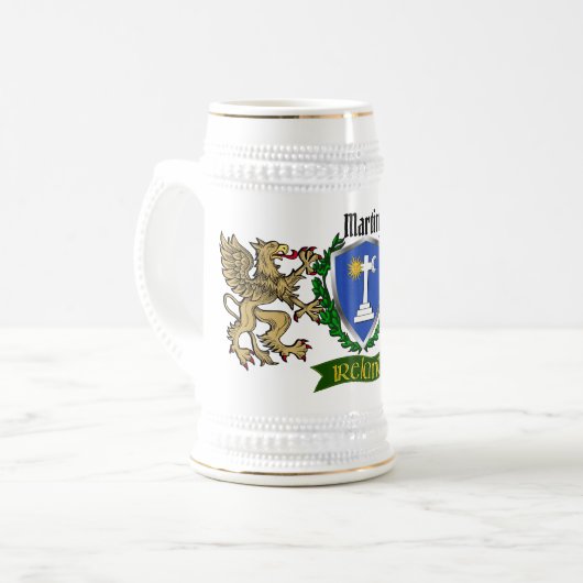 Martin Irish Shield Bierpul (Voorkant links)