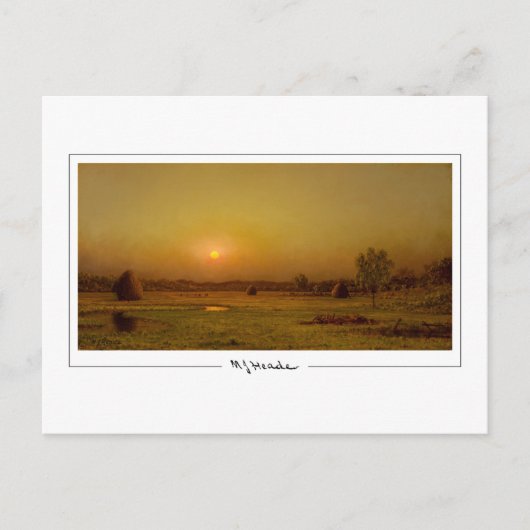 Martin Johnson Heade #114 - Carte postale d'art fi (Devant)