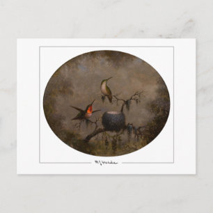 Martin Johnson Heade #131 - Carte postale d'art fi