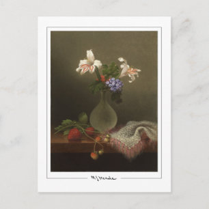Martin Johnson Heade #1 - Carte postale d'art fin