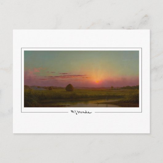 Martin Johnson Heade #42 - Carte postale d'art (Devant)