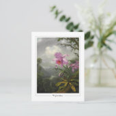 Martin Johnson Heade #4 - Fine Art Briefkaart (Staand voorkant)