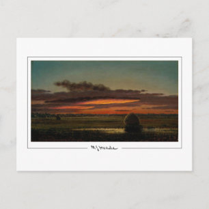 Martin Johnson Heade #70 - Carte postale d'art fin