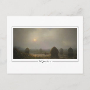 Martin Johnson Heade #84 - Carte postale d'art fin