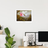 Martin Johnson Heade Affiche d'art Zedign #8 (Bureau à domicile)