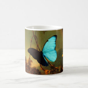 Martin Johnson Heade Blue Morpho Butterfly Koffiemok