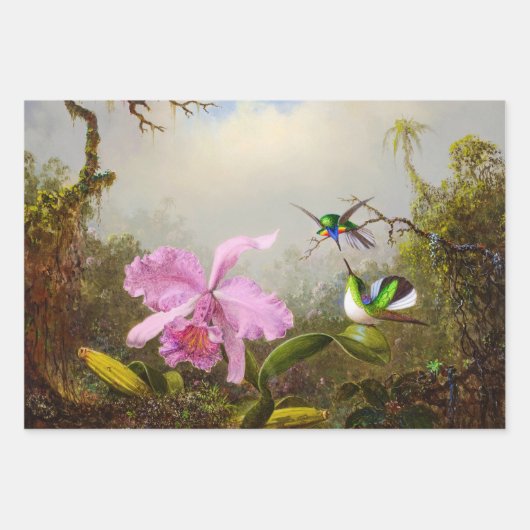 Martin Johnson Heade Collectie, Decoupage Inpakpapier Vel (Voorkant)