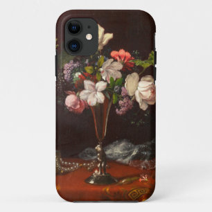 Martin Johnson Heade - Gemengde bloemen met een do iPhone 11 Hoesje