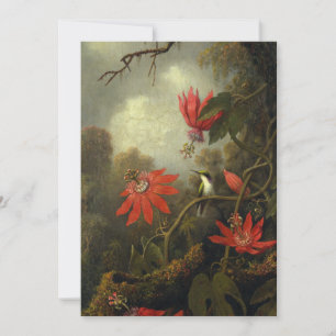 Martin Johnson Heade - Hummingbird Feestdagenkaart