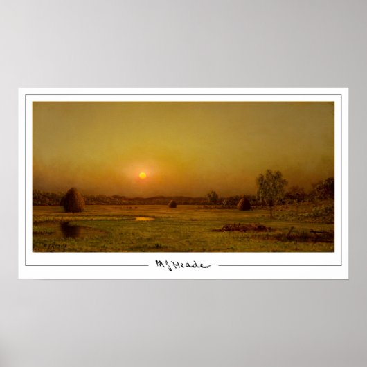 Martin Johnson Heade Zedign Affiche d'art #114 (Devant)