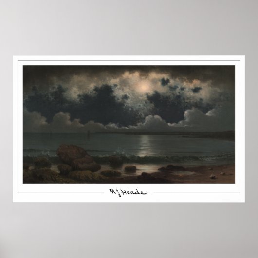 Martin Johnson Heade Zedign Affiche d'art #129 (Devant)