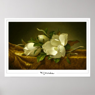 Martin Johnson Heade Zedign Art Poster #27