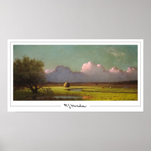 Martin Johnson Heade Zedign Art Poster #31 (Voorkant)