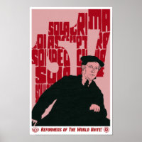 Martin Luther 1517 Jubileum Reformation Poster