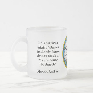 Martin Luther Beer Quote Matglas Koffiemok