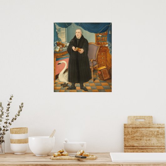 Martin Luther - F. Kemmelmeyer Fine Art Poster (Keuken)