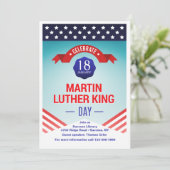 Martin Luther Kind Day Uitnodiging (Staand voorkant)