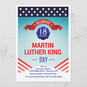 Martin Luther Kind Day Uitnodiging
