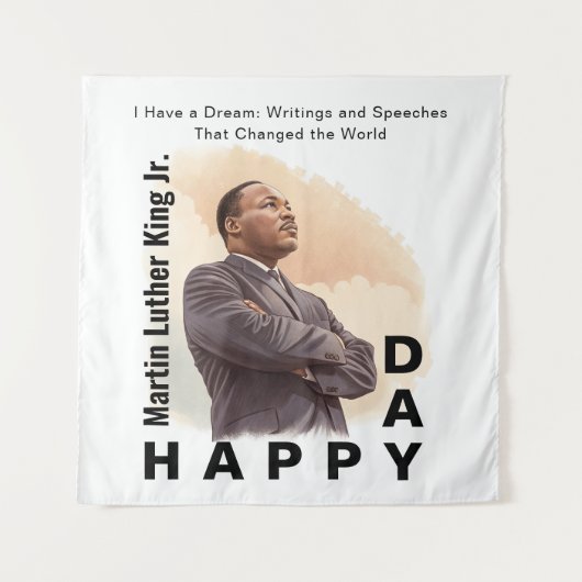 Martin Luther King Day Equality Legacy Wandkleed (Voorkant)