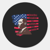 Martin Luther King Jr. Day MLK Sticker (Voorkant)